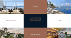 Desktop Screenshot of latitudebali.com